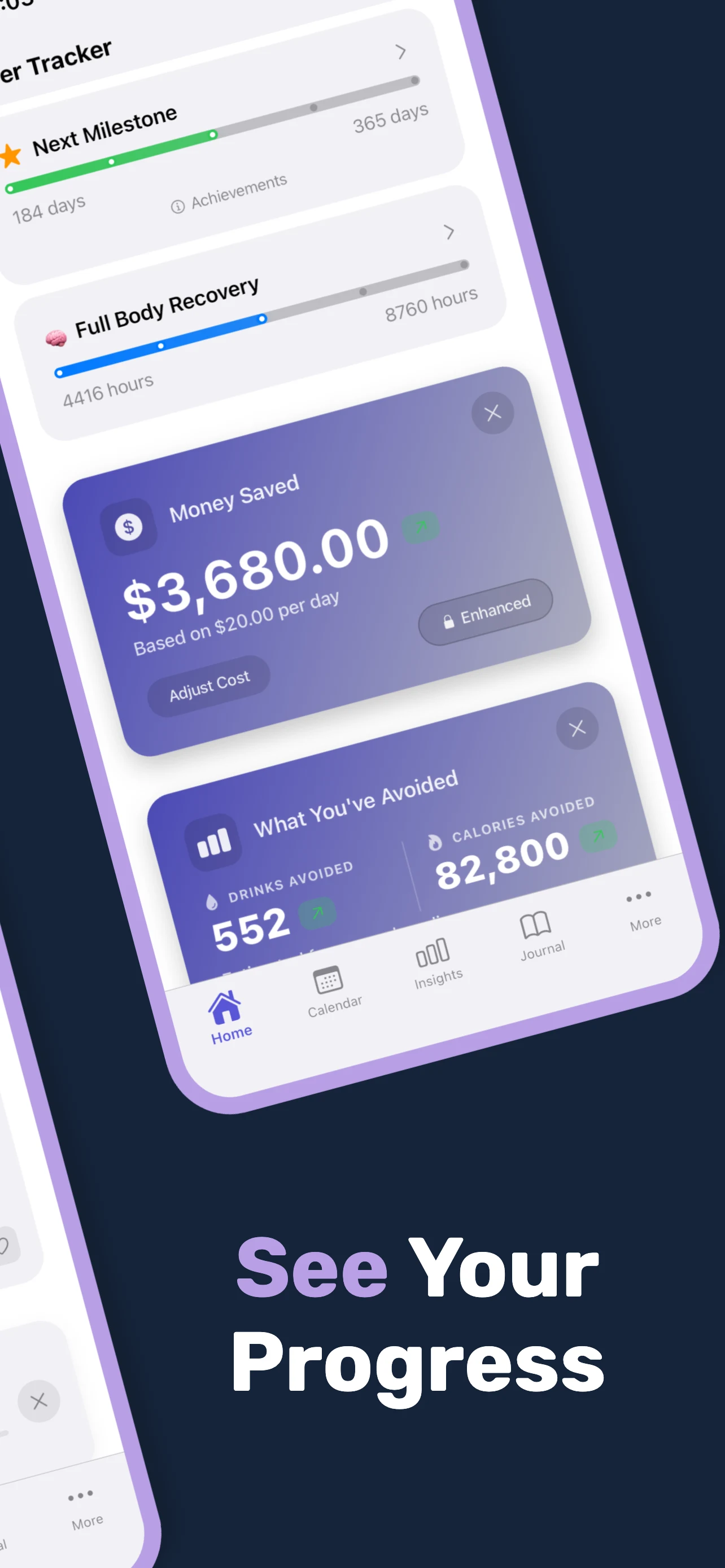 Sober Tracker: Quit Alcohol screenshot